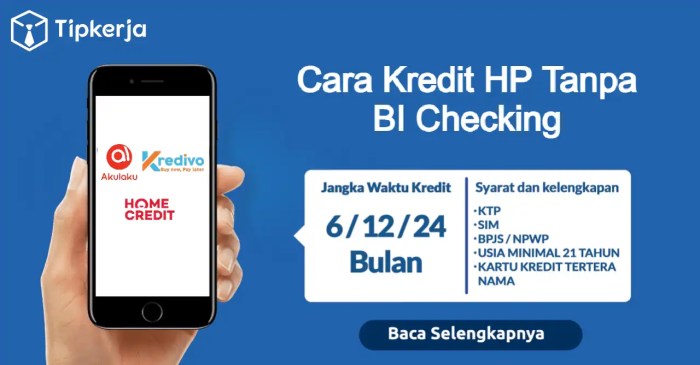 Kredit hp tanpa dp
