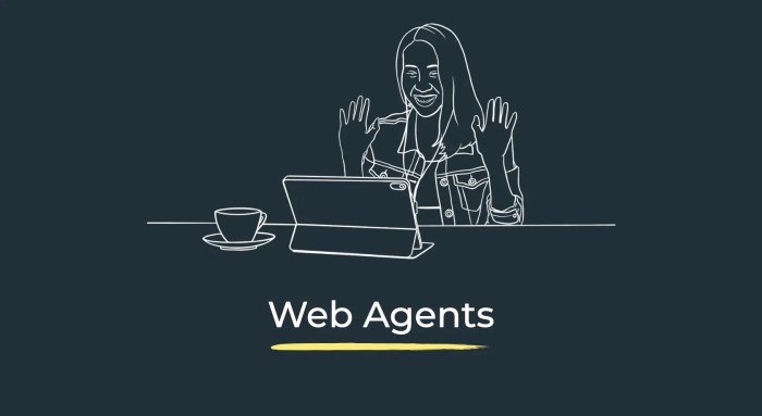 Web sales agent
