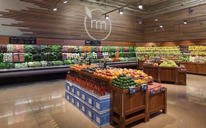 Grocery store retail local markets shopping work