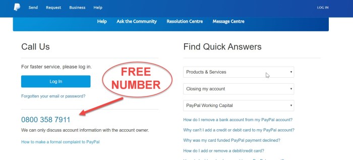 Nomor dokumen paypal
