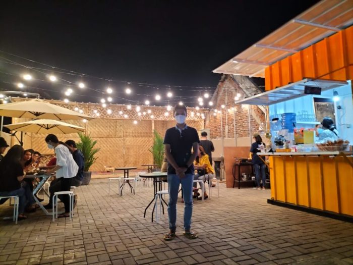 Konsep angkringan modern