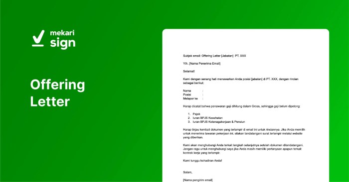 Contoh surat penawaran barang elektronik