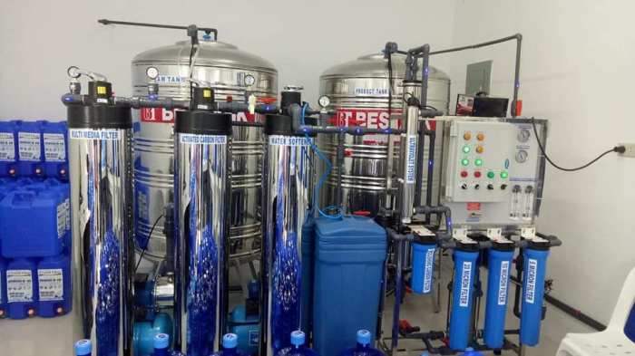 Proposal refill purified sevice community purification