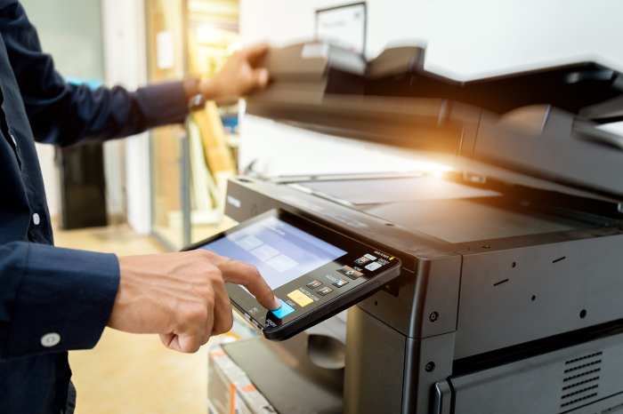 Printer office copier scanner machine copy commercial here