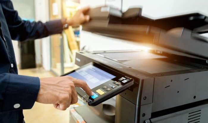 Printer office copier scanner machine copy commercial here