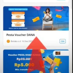 Kode promo dana untuk pengguna baru