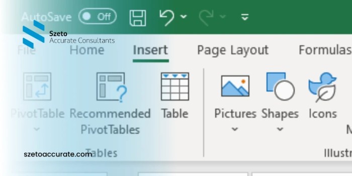 Yang tidak ada dalam menu insert adalah