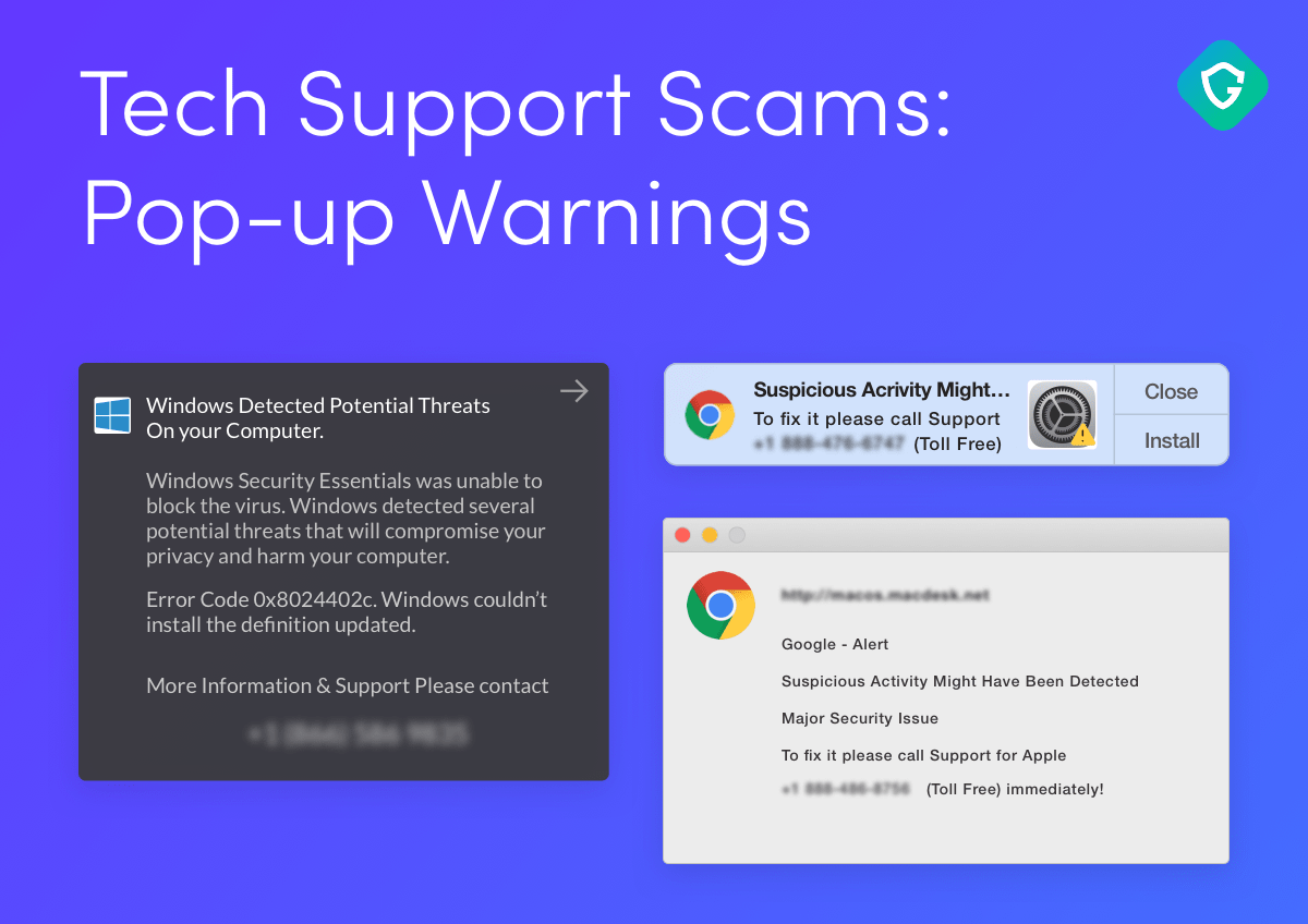 Support scams tech resource
