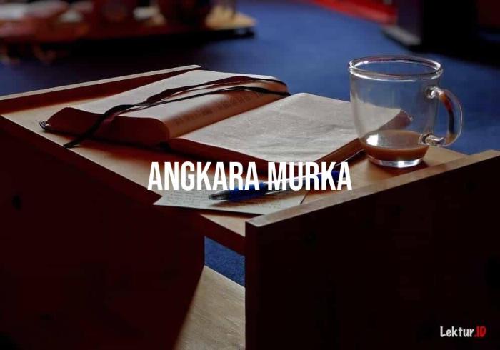 Tembung angkara tegese