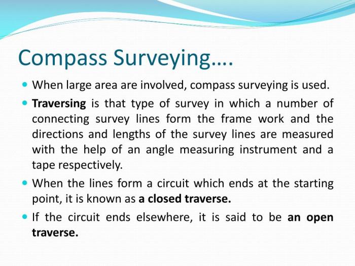 Compass surveying slideshare