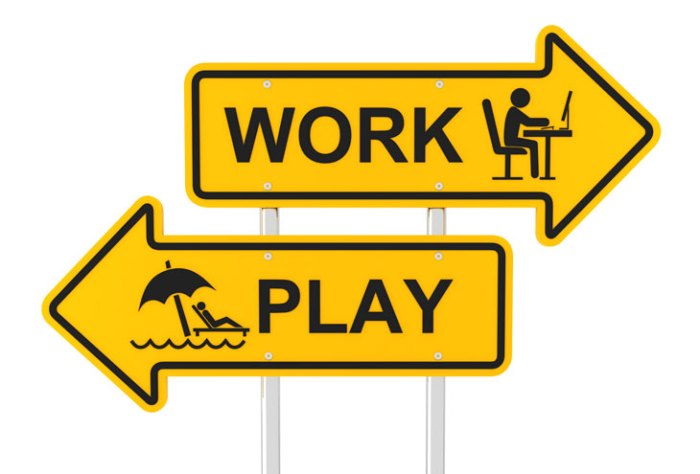 Play work opposite vector adjectives illustration clipart royalty